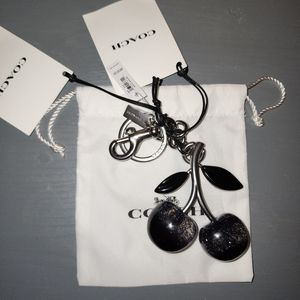 Coach Black Cherries Charm